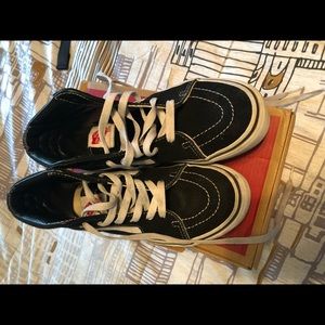Vans Black White Sneaker Shoes